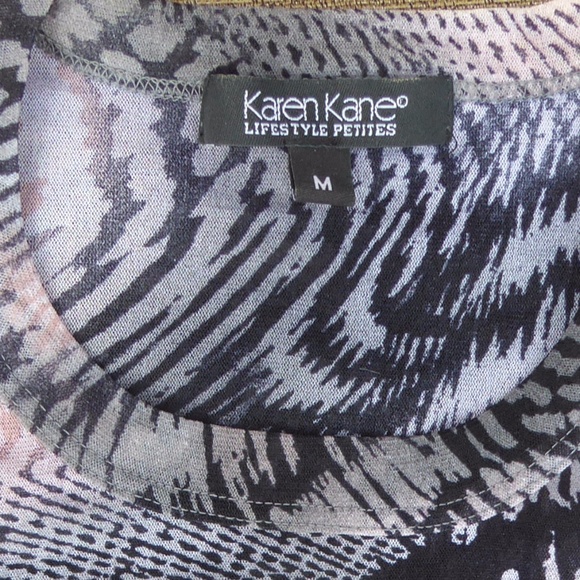 Black printed tee - Picture 4 of 4